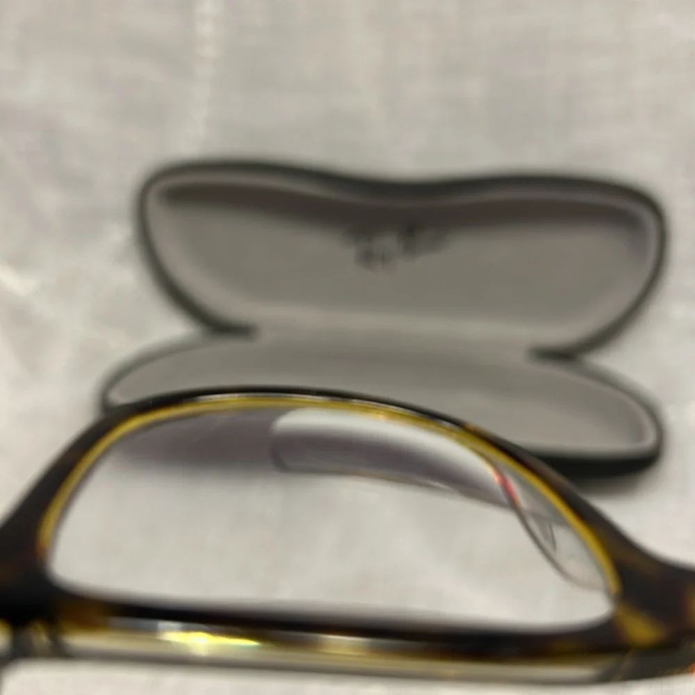 Ray-Ban frames with case